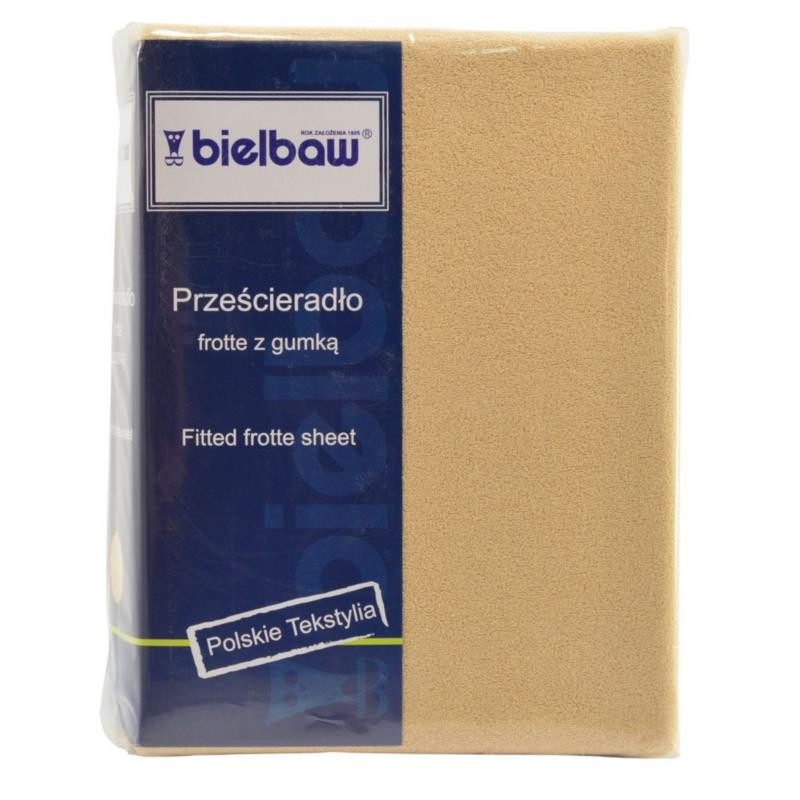 Prześcieradło Frotte 200x220cm beż